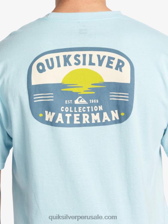 Quiksilver N8LNT554 hombres acuático camiseta lámpara de lava waterman