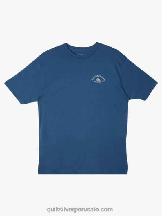 Quiksilver N8LNT61 hombres alférez azul waterman saliendo camiseta