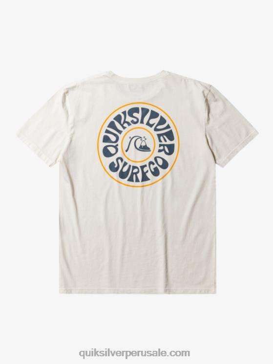 Quiksilver N8LNT752 hombres abedul camiseta de días más extraños