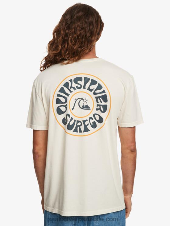 Quiksilver N8LNT752 hombres abedul camiseta de días más extraños