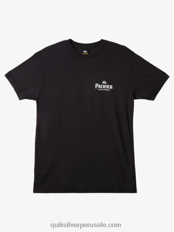 Quiksilver x Pacifico N8LNT10 hombres pista camiseta de vibraciones escénicas