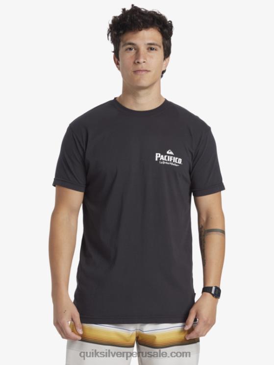 Quiksilver x Pacifico N8LNT10 hombres pista camiseta de vibraciones escénicas