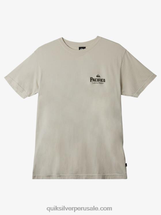 Quiksilver x Pacifico N8LNT11 hombres piedra no luches contra la camiseta de la espuma
