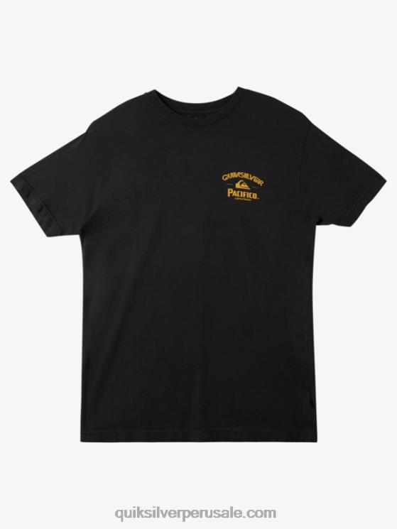 Quiksilver x Pacifico N8LNT8 hombres pista camiseta de tirador recto