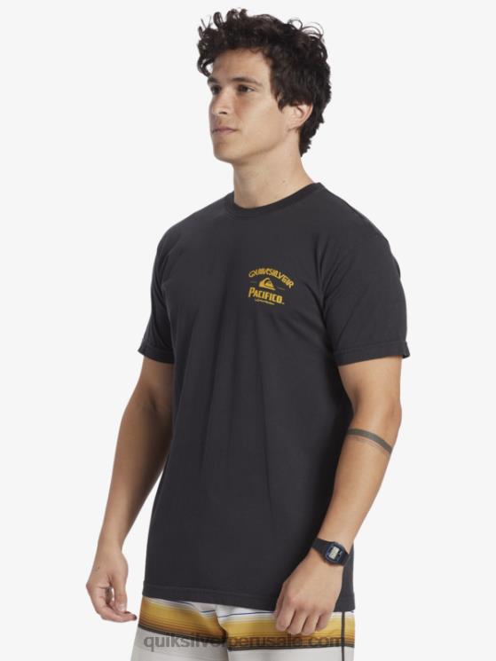 Quiksilver x Pacifico N8LNT8 hombres pista camiseta de tirador recto