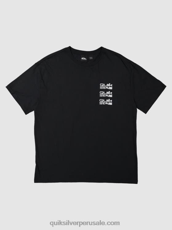 Quiksilver x Stab N8LNT1667 hombres negro camiseta