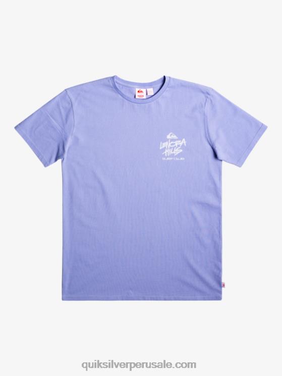 Quiksilver x Stranger N8LNT1838 hombres jacarandá cosas lenora camiseta