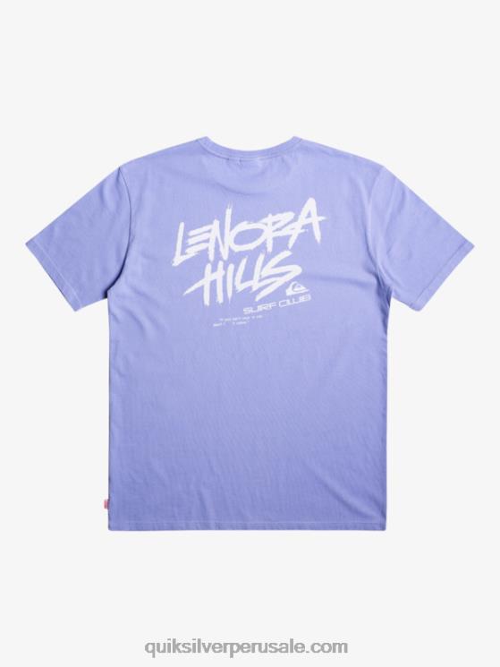 Quiksilver x Stranger N8LNT1838 hombres jacarandá cosas lenora camiseta