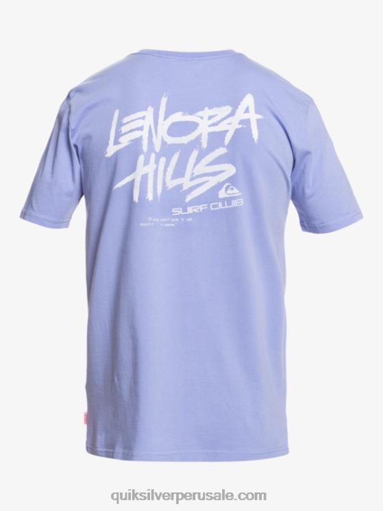 Quiksilver x Stranger N8LNT1838 hombres jacarandá cosas lenora camiseta