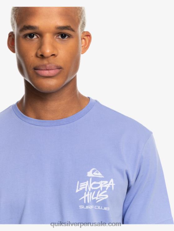 Quiksilver x Stranger N8LNT1838 hombres jacarandá cosas lenora camiseta