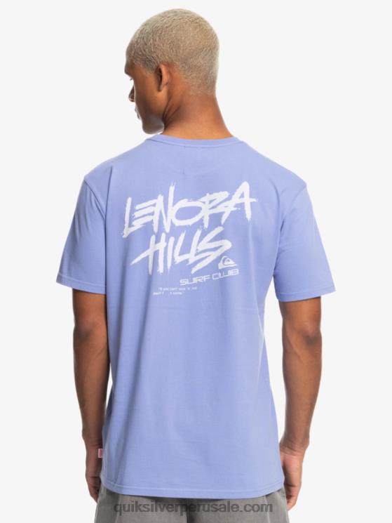 Quiksilver x Stranger N8LNT1838 hombres jacarandá cosas lenora camiseta
