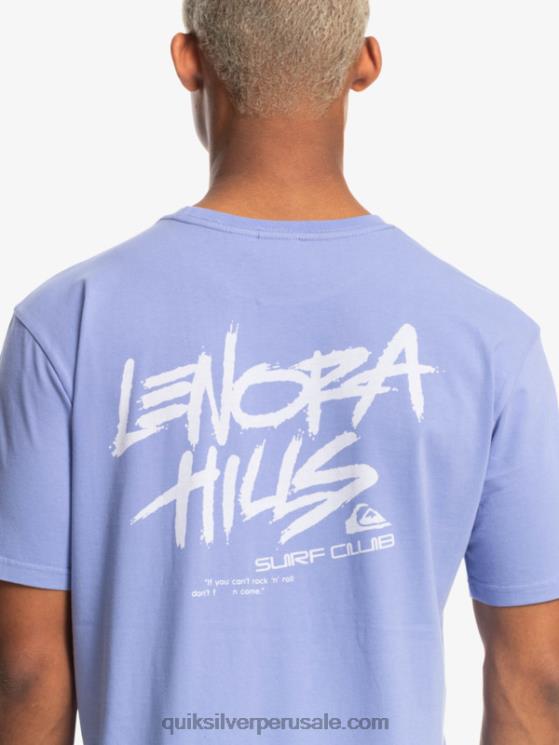 Quiksilver x Stranger N8LNT1838 hombres jacarandá cosas lenora camiseta