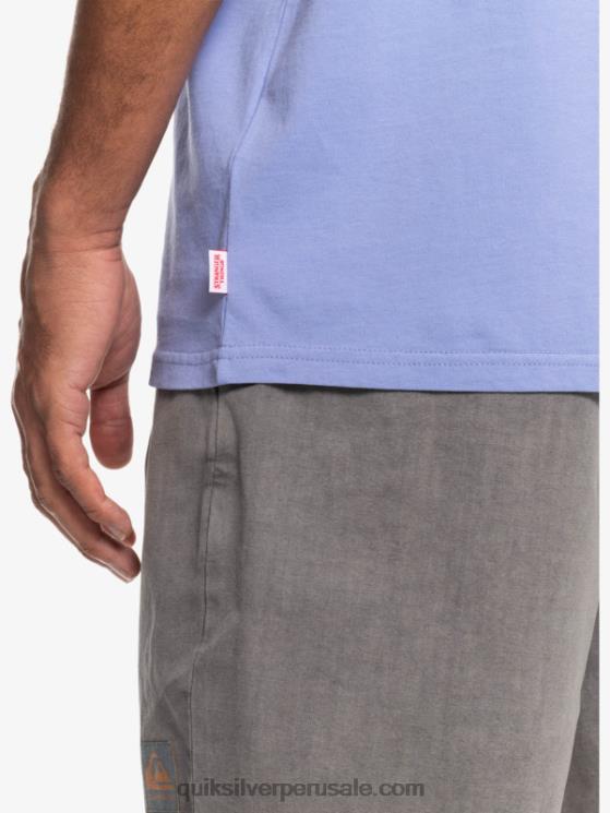 Quiksilver x Stranger N8LNT1838 hombres jacarandá cosas lenora camiseta