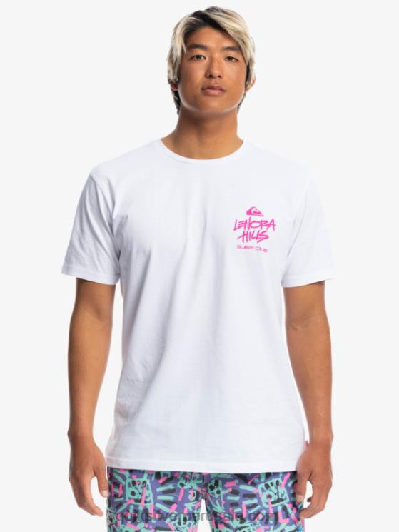 Quiksilver x Stranger N8LNT1839 hombres blanco cosas lenora camiseta