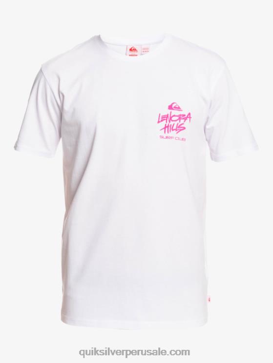 Quiksilver x Stranger N8LNT1839 hombres blanco cosas lenora camiseta
