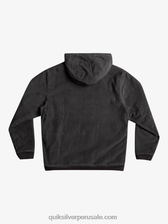 Quiksilver N8LNT1558 hombres pista chamarra de pana con tres largueros