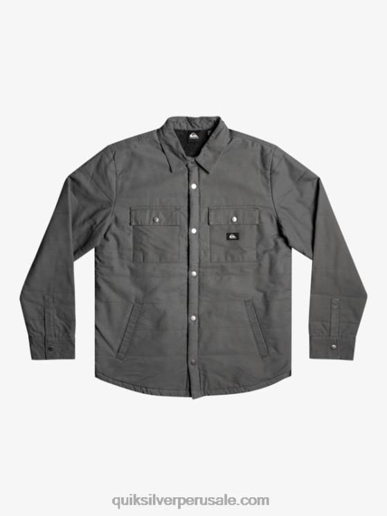 Quiksilver N8LNT1566 hombres puerta de Hierro chamarra de trabajo de lona downrail