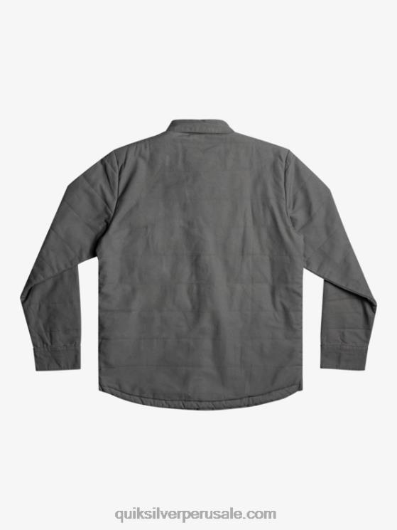 Quiksilver N8LNT1566 hombres puerta de Hierro chamarra de trabajo de lona downrail