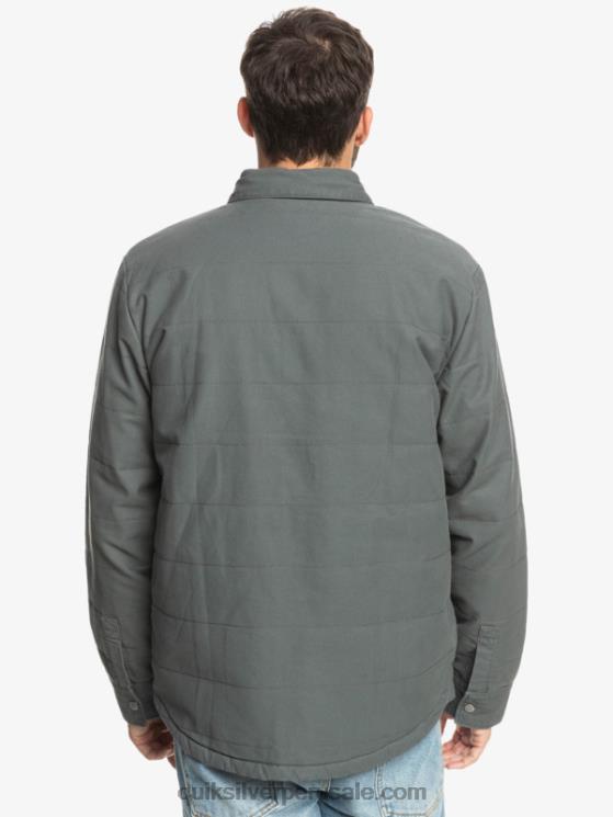 Quiksilver N8LNT1566 hombres puerta de Hierro chamarra de trabajo de lona downrail