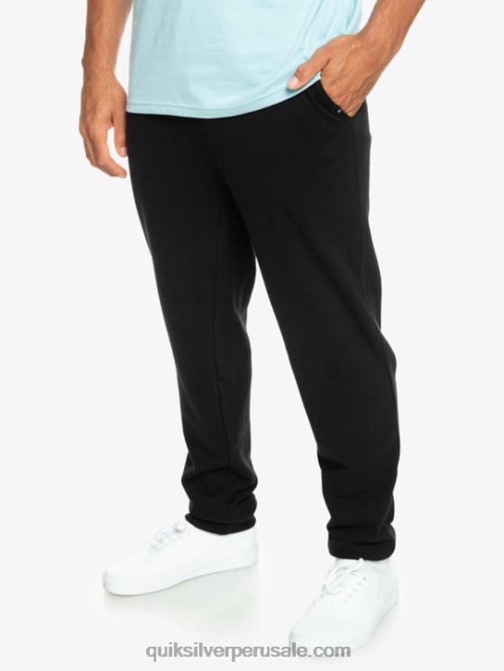 Quiksilver N8LNT1255 hombres negro joggers básicos