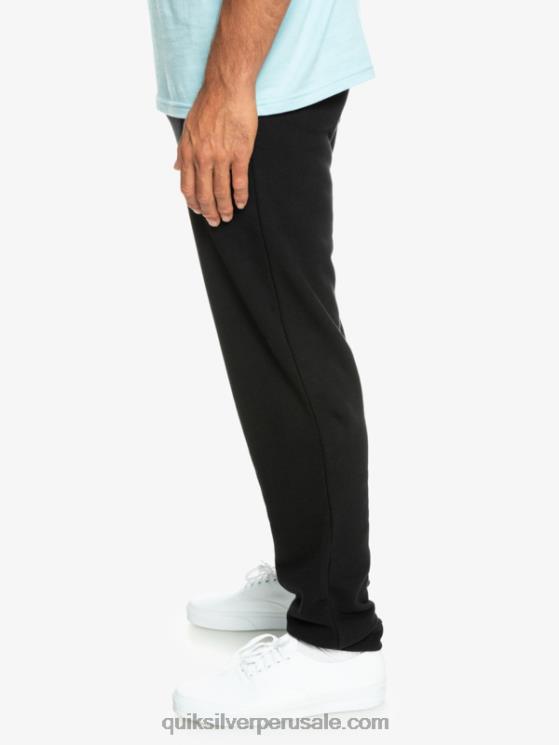 Quiksilver N8LNT1255 hombres negro joggers básicos