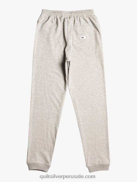 Quiksilver N8LNT1256 hombres brezo gris claro joggers básicos