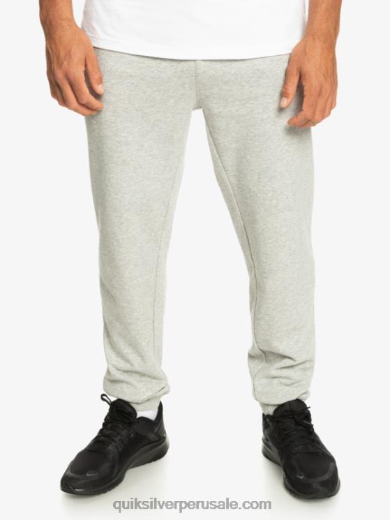 Quiksilver N8LNT1256 hombres brezo gris claro joggers básicos