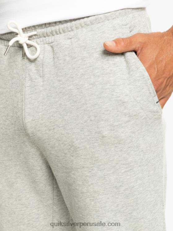 Quiksilver N8LNT1256 hombres brezo gris claro joggers básicos