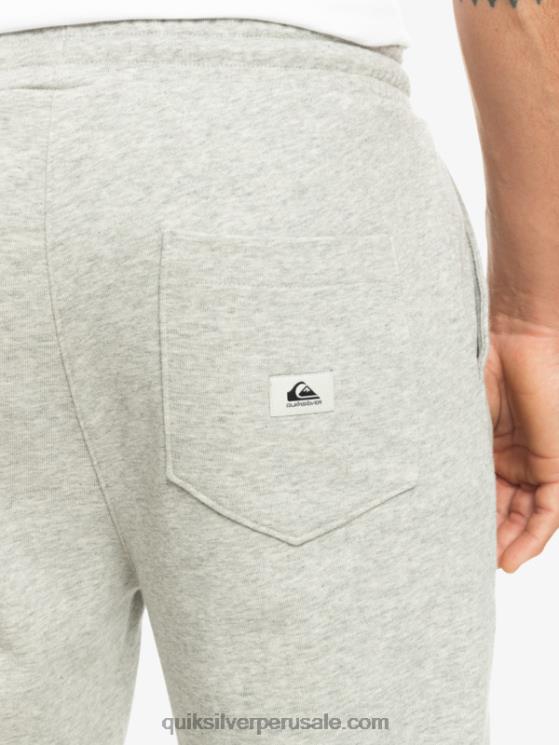 Quiksilver N8LNT1256 hombres brezo gris claro joggers básicos