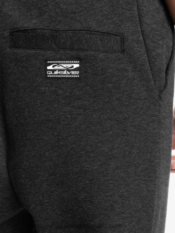 Quiksilver N8LNT1721 hombres brezo fantasma quítate los joggers de forro polar
