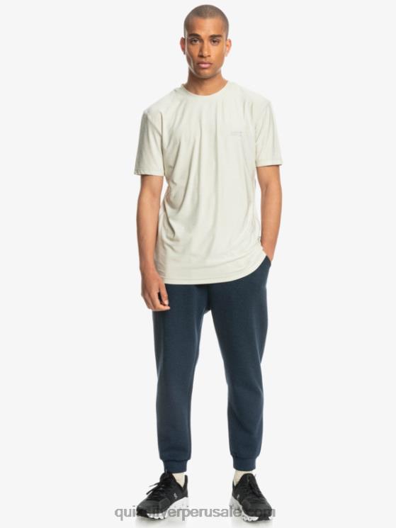 Quiksilver N8LNT1722 hombres insignia azul brezo quítate los joggers de forro polar