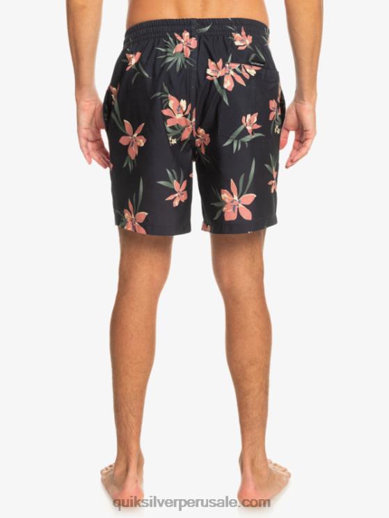 Quiksilver N8LNT1208 hombres pista mezcla todos los días 17 voleas