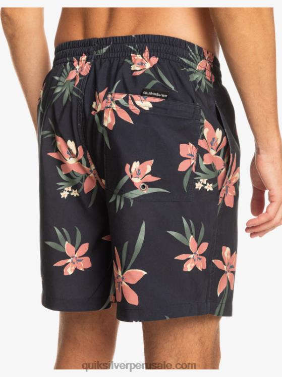 Quiksilver N8LNT1208 hombres pista mezcla todos los días 17 voleas
