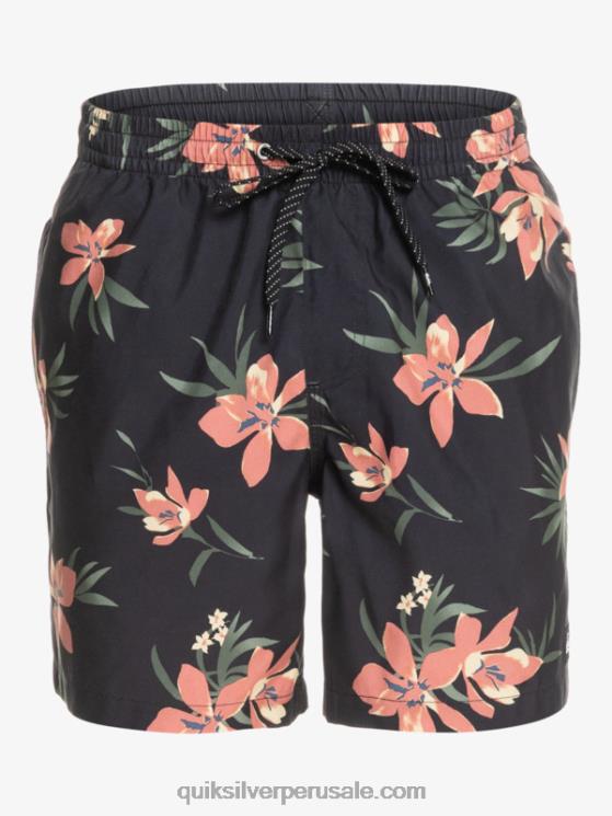 Quiksilver N8LNT1208 hombres pista mezcla todos los días 17 voleas