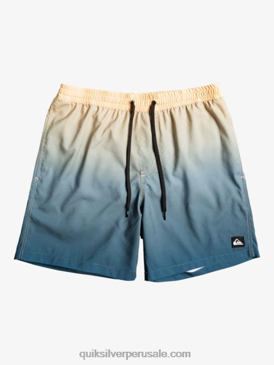 Quiksilver N8LNT1242 hombres desvanecimiento pop - sol del sahara pop todos los días se desvanecen 14 voleas