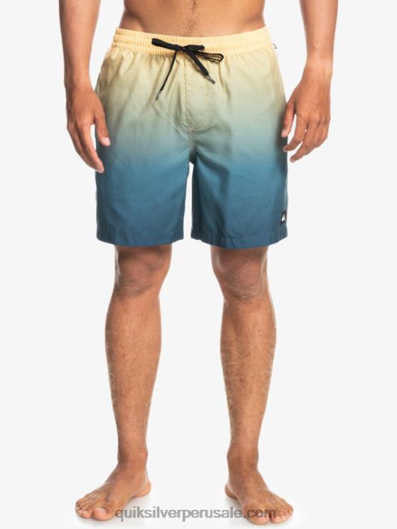 Quiksilver N8LNT1242 hombres desvanecimiento pop - sol del sahara pop todos los días se desvanecen 14 voleas