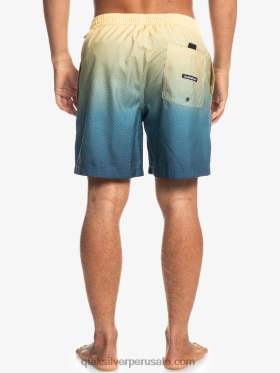 Quiksilver N8LNT1242 hombres desvanecimiento pop - sol del sahara pop todos los días se desvanecen 14 voleas