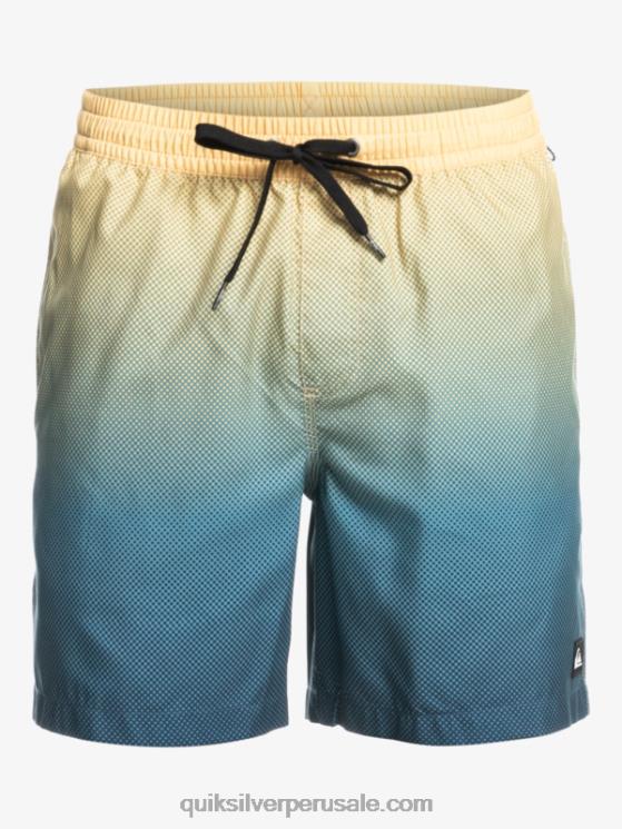 Quiksilver N8LNT1242 hombres desvanecimiento pop - sol del sahara pop todos los días se desvanecen 14 voleas