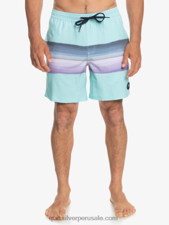 Quiksilver N8LNT1268 hombres Angel Azul tinte de resina uds 17 voleas