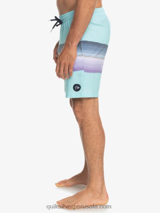Quiksilver N8LNT1268 hombres Angel Azul tinte de resina uds 17 voleas