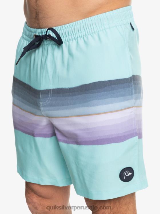 Quiksilver N8LNT1268 hombres Angel Azul tinte de resina uds 17 voleas