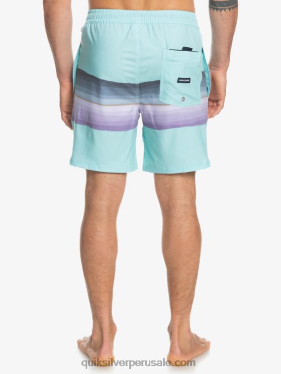 Quiksilver N8LNT1268 hombres Angel Azul tinte de resina uds 17 voleas