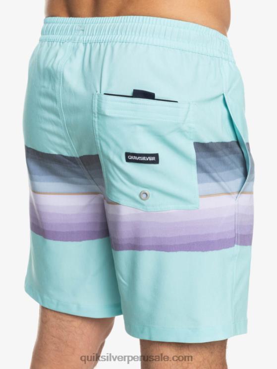 Quiksilver N8LNT1268 hombres Angel Azul tinte de resina uds 17 voleas
