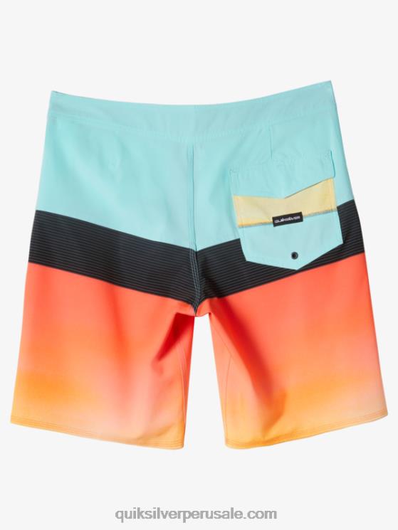 Quiksilver N8LNT129 hombres Angel Azul shorts de playa surfsilk panel 20