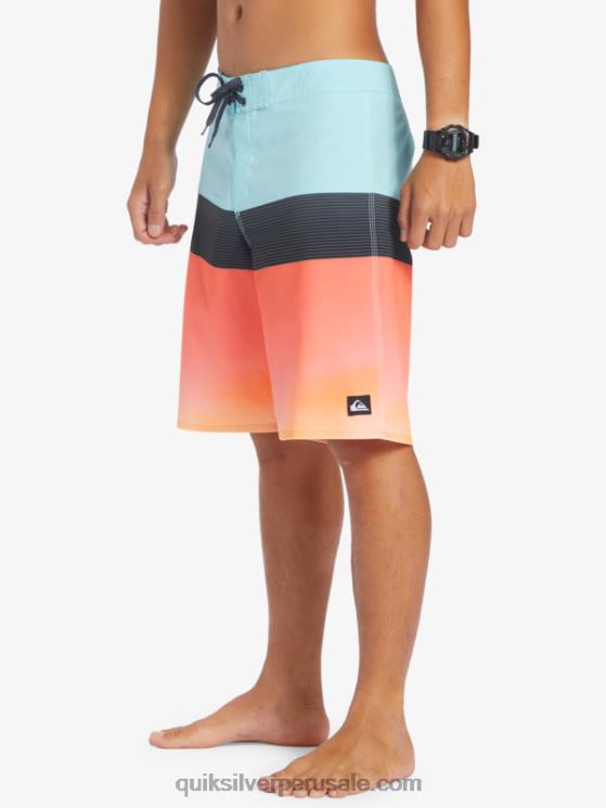 Quiksilver N8LNT129 hombres Angel Azul shorts de playa surfsilk panel 20