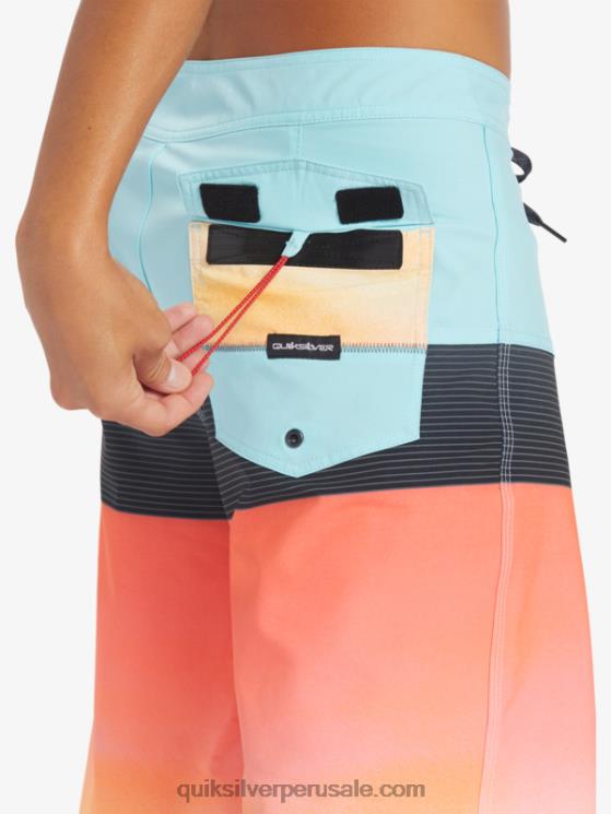 Quiksilver N8LNT129 hombres Angel Azul shorts de playa surfsilk panel 20