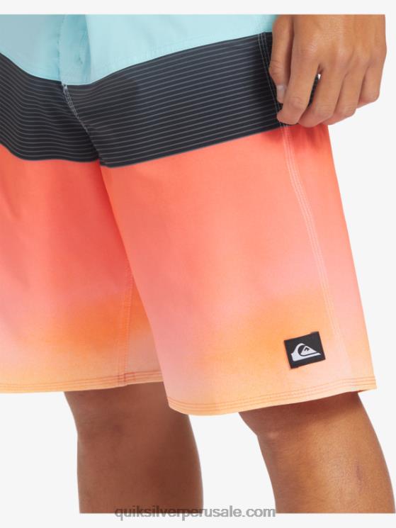 Quiksilver N8LNT129 hombres Angel Azul shorts de playa surfsilk panel 20