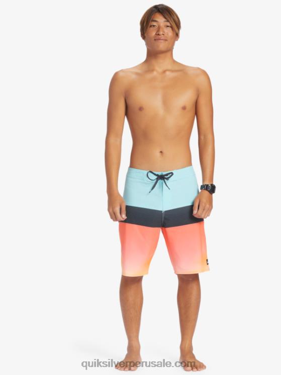 Quiksilver N8LNT129 hombres Angel Azul shorts de playa surfsilk panel 20