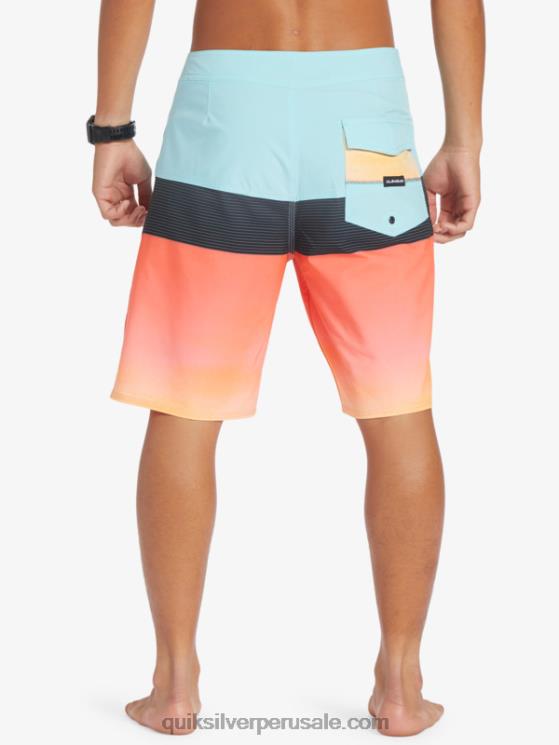 Quiksilver N8LNT129 hombres Angel Azul shorts de playa surfsilk panel 20