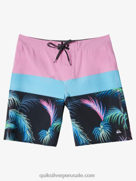 Quiksilver N8LNT130 hombres malva luna shorts de playa surfsilk panel 20
